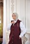 سترة مبطنة - أحمر كلاريت - 2
