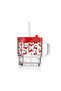 Lcw Home Colorless Cherry Printed Glass with Straw 300 ml - 5