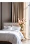 King Flat Sheet Super Soft 300 TC Pure Cotton (274x274 cm, 46x69 cm) Flat sheet & 2 PillowCases