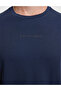 Navy Blue Regular Fit 100% Cotton Crew Neck T-Shirt 50327872-Vr033 - 6