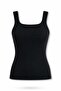 Black Square Collar Undershirt 18113