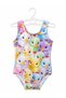 Girl's Colorful Printed Patterned Swimsuit 3-7 Years Old Summer Children's Swimsuit I Beach and Pool Swimsuit I One-Piece Swimsuit - 2