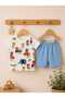Safari Friends Baby Boy Summer Top and Bottom Set - 2