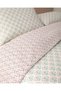 Ornament Petal Easy-Iron Double Duvet Cover Set 200X220 cm Pink - Green - 3