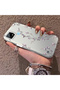 Realme C21 Compatible Fine Branch Flower Case, Wear-Resistant Minimalist Mobile Phone Case