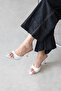 Franco Women's Heeled Leather Slingback Shoes - 2