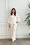 Shirt and Pants Stone Embroidered Double Suit - 3
