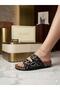 New Season Stone and Bead Detailed Orthopedic Slippers - 2