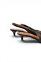 Harmony Genuine Leather Open-Back Heeled Shoes - 7