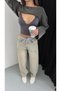 Trendy High Waist Boxer Detail Scater Fit Denim Jean Pants-Trendy High Waist Boxer Detail Scater Fit Denim Jeans