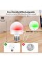 2 Pack E27 LED Light Bulbs, Dimmable, Rechargeable, Remote Control, 3 Color Temperature, Timing, Magnetic - 2