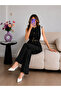 Belted Metal Accessory Vest Trousers Blazer Set - 2