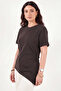 Cotton Asymmetrical Cut Crew Neck t Shirt t Shirt 5867017 - 4