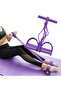 Body Trimmer Gymnastic Exercise Shuttle Conditioning Rowing Machine 6 Tube Extra Strong Extra Stretch Resistance Band - 3