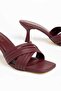 Palermo Women's Heeled Slippers with Cross Straps - 2