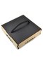 14-Piece Tbn Leather Keychain with Wooden Box (Gold Appearance) - 7