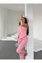 Rose Aura Powder Vest and Pants Set - 3
