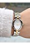 Special Design Steel Cord Silver-Gold Color Women Wrist Watch D1233Mr - 2
