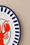 Lobster Patterned Enamel Kayak Plate 30 × 20 × 3 cm - 3