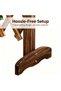FFD Wooden Expandable Trellis Fence 120x98cm - Freestanding Garden Fence for Climbing Plants - 5