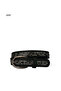Studded Belt with Stitching Detail - 2