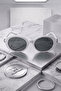 Toffy V2 Oval Bone Frame Sunglasses with Accessory Handle Stylish Modern Glasses Uv400 Protection 54 Ekartman - 2