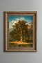 Forest Landscape - Vintage Patterned Painting - Thick Model