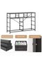 Bedroom Dresser, Modern Spacious Dresser with 10 Drawers and Wooden Top, Sturdy Metal Frame, Bedroom Furniture, Living Room TV Stand for 47-inch TVs - 6