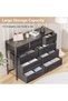 Bedroom Dresser, Modern Spacious Dresser with 10 Drawers and Wooden Top, Sturdy Metal Frame, Bedroom Furniture, Living Room TV Stand for 47-inch TVs - 3