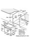 Built-In Oven, HJG852YS0M, 76L, Stainless Steel, 3 Year , German Engineering - 5