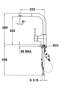 Ark 938 White Spiral Kitchen Faucet - 2