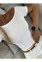 Kayık Yaka Side Gathered Body-Hugging Blouse - 4