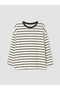 Anthracite Crew Neck Printed Boys' 2-Piece T-Shirt - 2