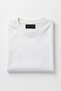 Men's Selection Crew Neck T-Shirt Liquid Ammonia Mercerized 100% Cotton White m - 5