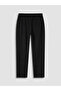 Black Regular Fit Men's Sweatpants - 7