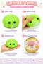 Squishy Dumpling Stress Ball Toy, Soft Steamed Bun Squeeze Toy, Kawaii Bubble Pop Fidget Sensory Toy for Kids - 7
