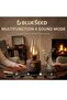 BS-606 Lamp Bluetooth Speaker, 5W Wireless, Dimmable 1500K Flame LED, 4 Sound Modes, Green - 3