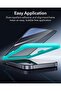 URBAN 3 Pack for iPhone 17 Pro Max Privacy Screen Protector, Hardness, Military Grade Shatterproof - 4