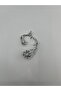Taşlı Örümcek Ağ Sol Kulak Earcuff - 2