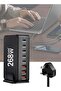 268W USB-C Fast Charging Station – 8-Port Desktop Charger for Laptops, Phones, Tablets