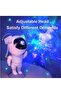 Starry Night Light Projector Astronaut LED Projection Lamp with Remote Control, Adjustable Head Angle,Gift for Kids Adults Home Party Ceiling Decor - 3