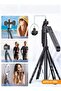 AI intelligent 360 Auto Face Tracking Tripod with Stand & Light, Remote & Gesture Control - 3
