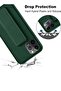 TPU Rubber Silicone Protective Phone Case for iPhone 15 Pro - Dark Green - 5