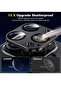 iPhone Pro/Ultra Camera Lens Protector, Matte Alloy 9H Tempered Glass Scratch Resistant, Black+Black - 2