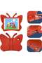 iPad case for Kids, 3D Cartoon Butterfly Non-Toxic EVA Light Weight Kid Proof Shockproof case - 4