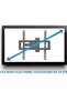 Swivel TV Wall Mount Bracket with Full Motion Articulating Arm for 50-55 Inch TVs - 4