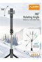 Live K-10 Multi-Function Live Broadcast Stand – Adjustable Tripod with Phone Holder, Ring Light Mount, and Microphone Arm - 4