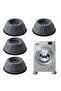 Anti Vibration Pads for Universal Washing Machine Universal Foot Pad Base, 4 x Universal Foot Stabiliser