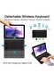 Keyboard Case for Samsung-Galaxy-Tab S8+ S7 FE S7+ 12.4" - JUQITECH Case with Wireless Detachable Keyboard - 3