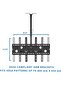LCD/Plasma TV Ceiling Mount for 32" to 60" Displays HDTV Plasma LED LCD TV - 7